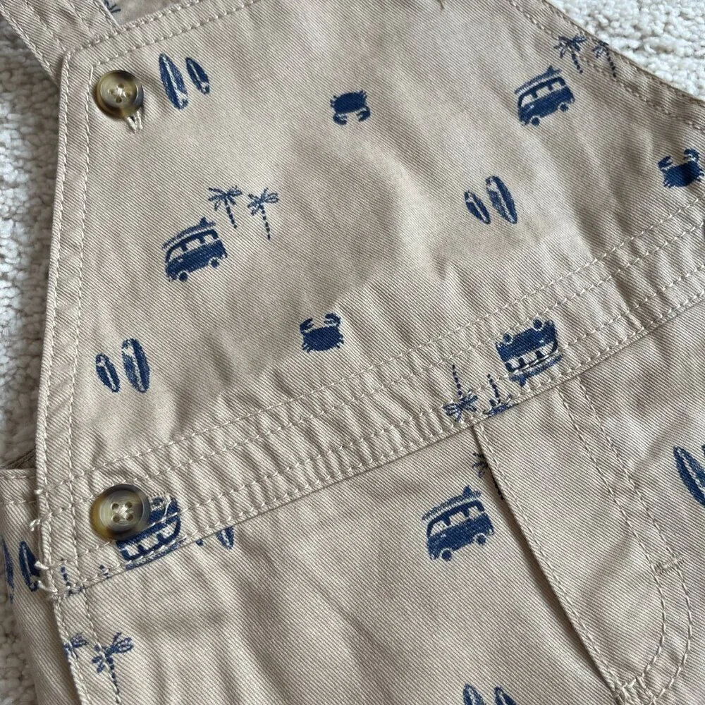 2 piece overalls for baby boy size 6m